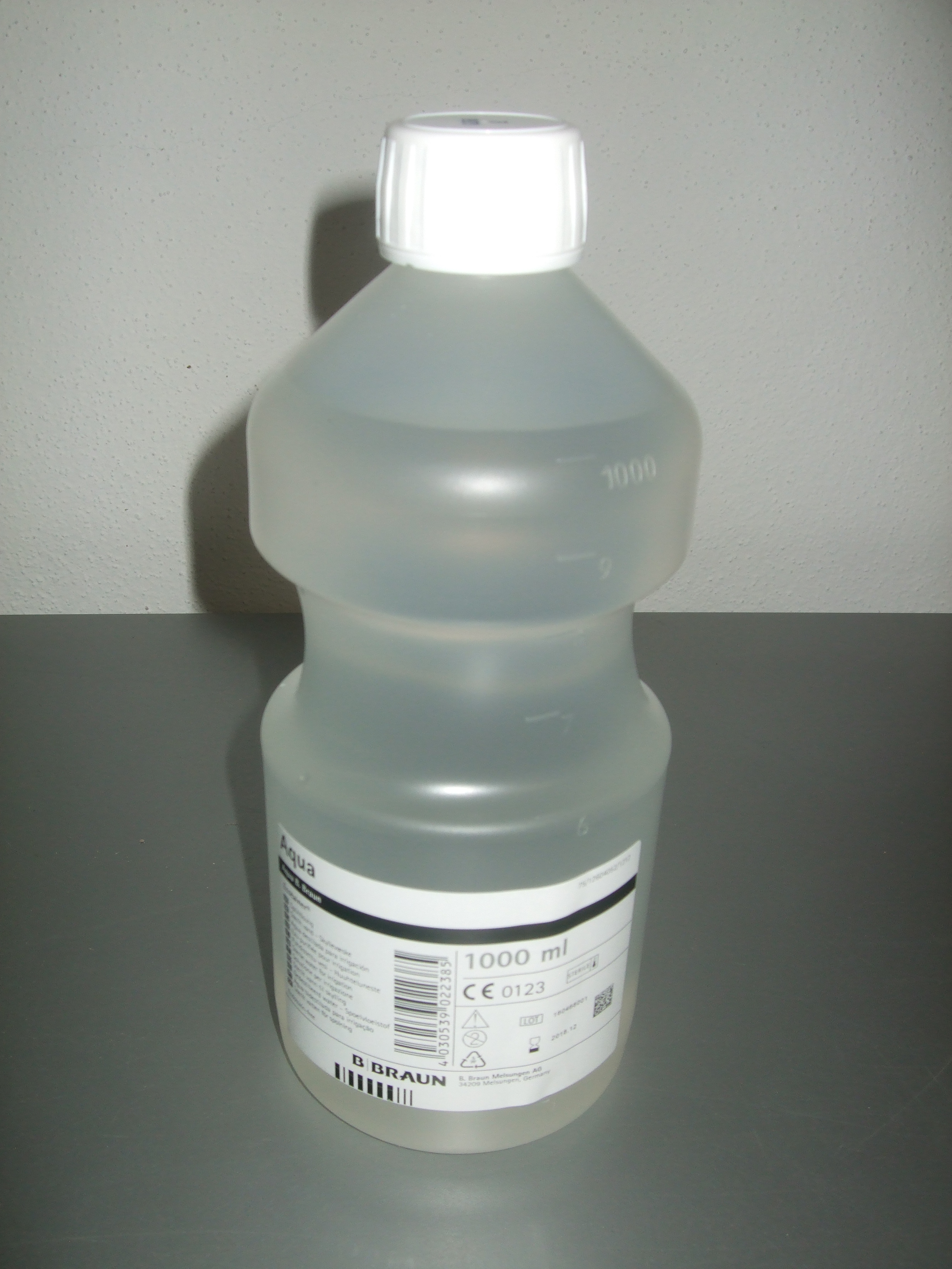 Sterilwasser Aqua B.Braun Spüllösung 1000ml Ecotainer®