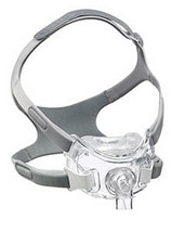 Amara View CPAP Mund-Nasen-Maske Gre M Vollgesichtsmaske mit Ausatemventil und Kopfband