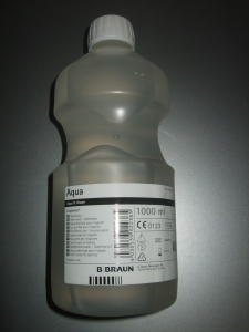 B.Braun Sterilwasser Spüllösung 6 x 1L Ecotainer® (Karton mit 6 x 1000 ml)