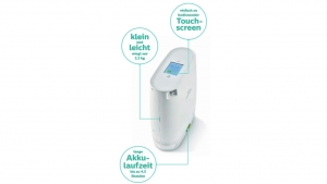 SimplyGo Mini mobiler tragbarer Sauerstoffkonzentrator mit Standard Akku von Philips Respironics