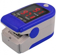 Fingerpulsoximeter OXHC 50 DL mit LED Display incl. Batterien/Tasche/Silikonhlle/Trageband